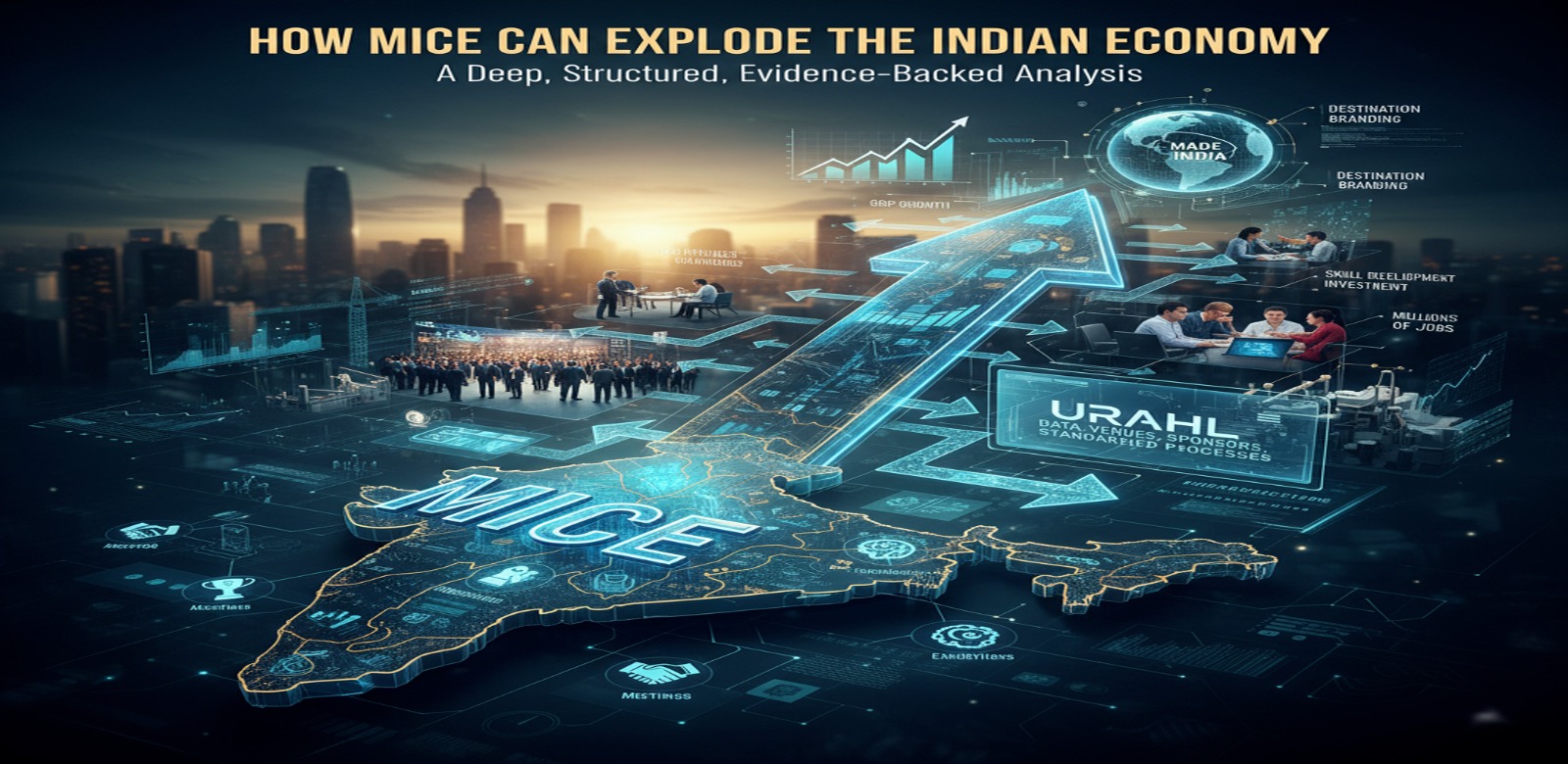 How MICE Can Explode the Indian Economy — A Deep, Structured, Evidence-Backed Analysis
