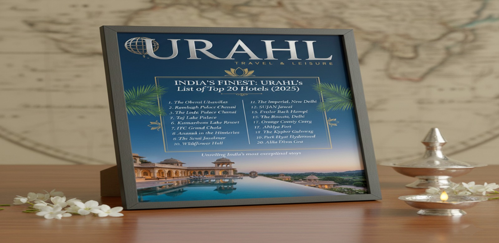 URAHL’s List of Top 20 Hotels in India (2025)