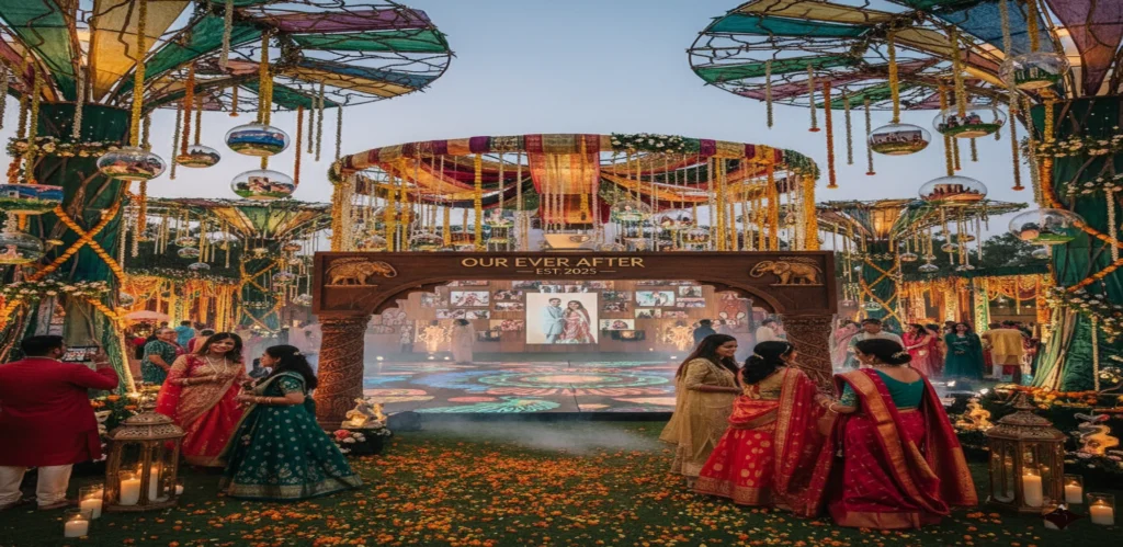 Bold, Personalised Décor and Themes in Indian weddings