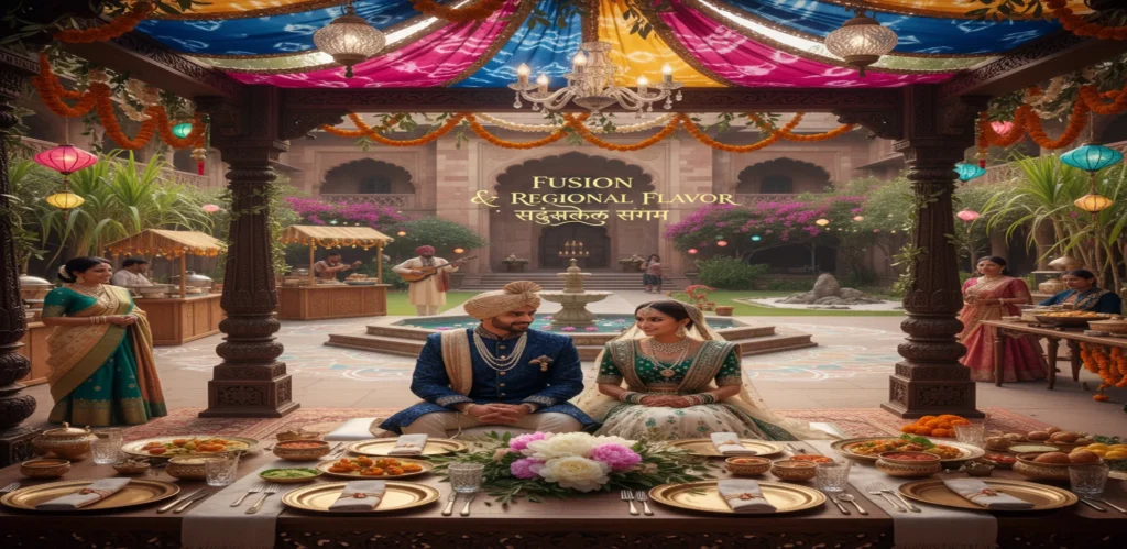 Fusion & Regional Flavour in Indian Weddings