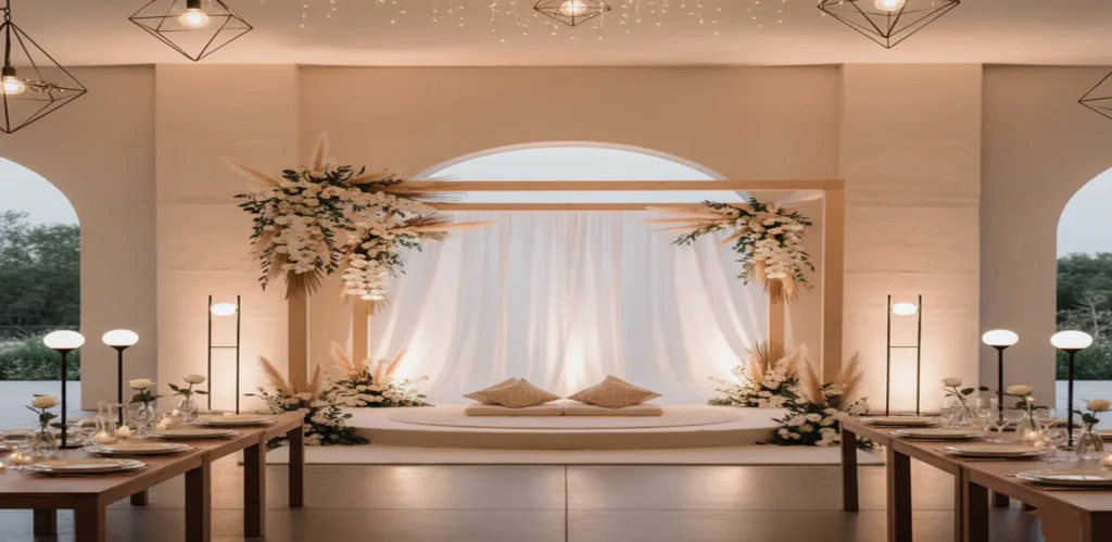 Modern Minimalism in Indian Wedding Design & Decor