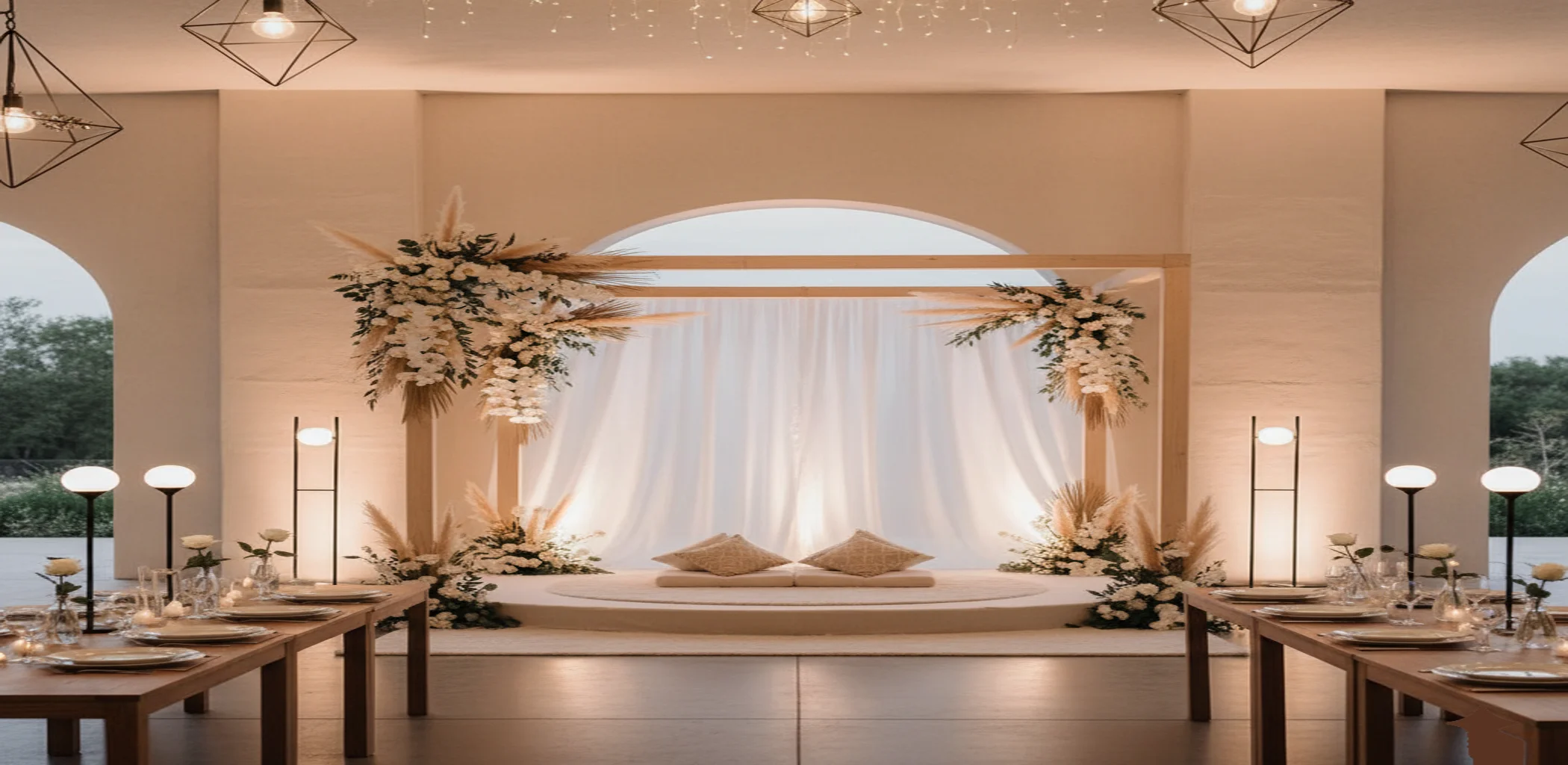 Modern Minimalism in Indian Wedding Design & Decor