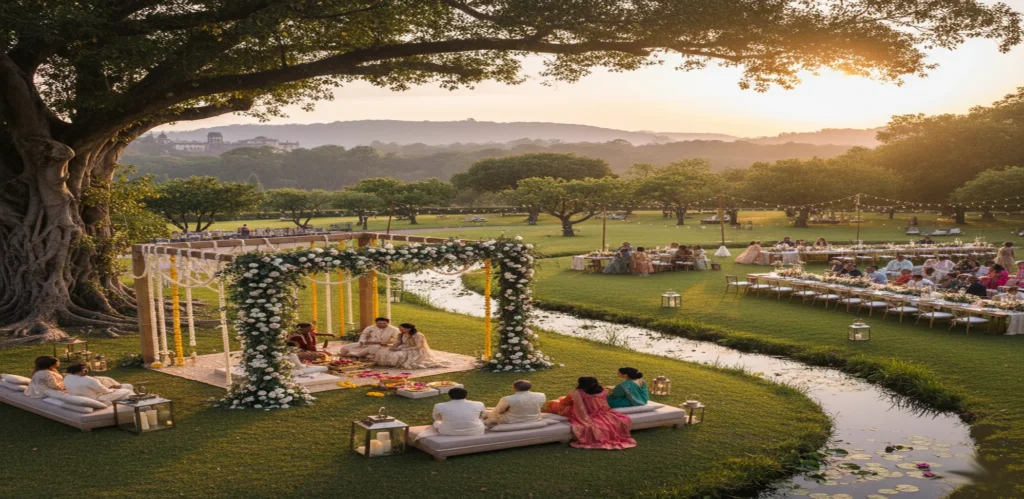 Open-Air & Nature-Infused Venues for Indian weddings