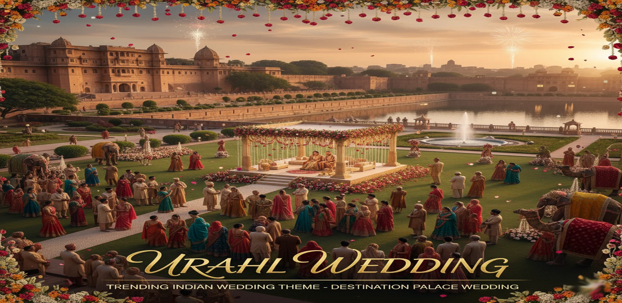 Trending Indian Wedding Theme – Destination Palace Wedding (URAHL WEDDING)