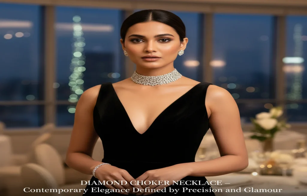 Diamond Choker Necklace